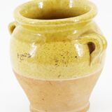 Ancien pot en terre ocre