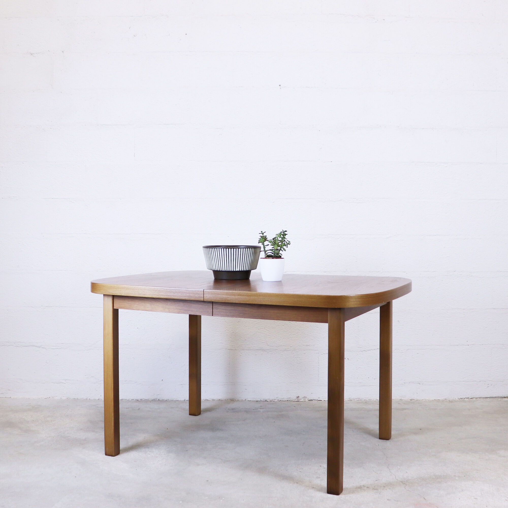 Teak expandable dining table, Sweden, 1960