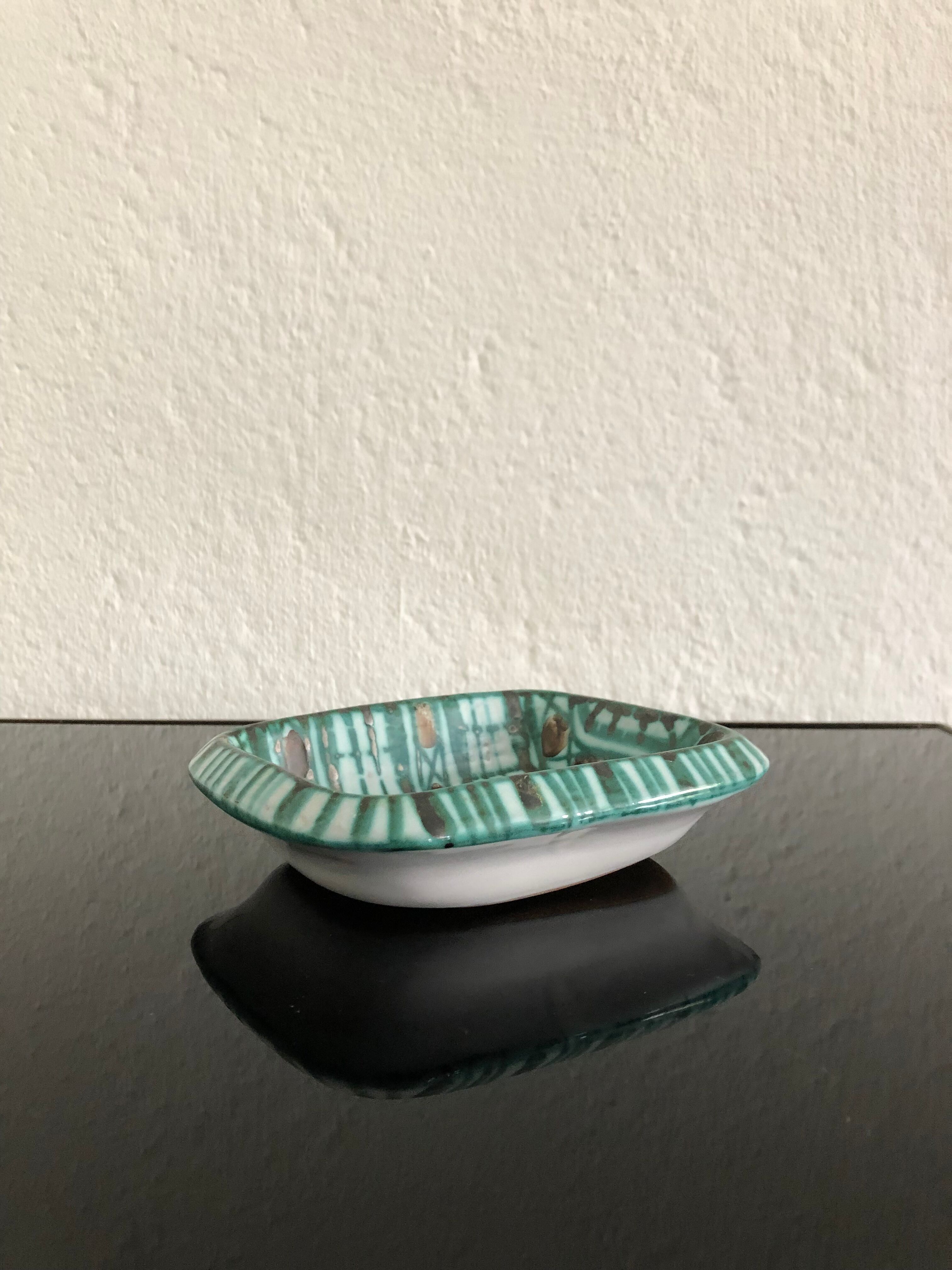 Vintage ceramic trinket bowl Robert Picault