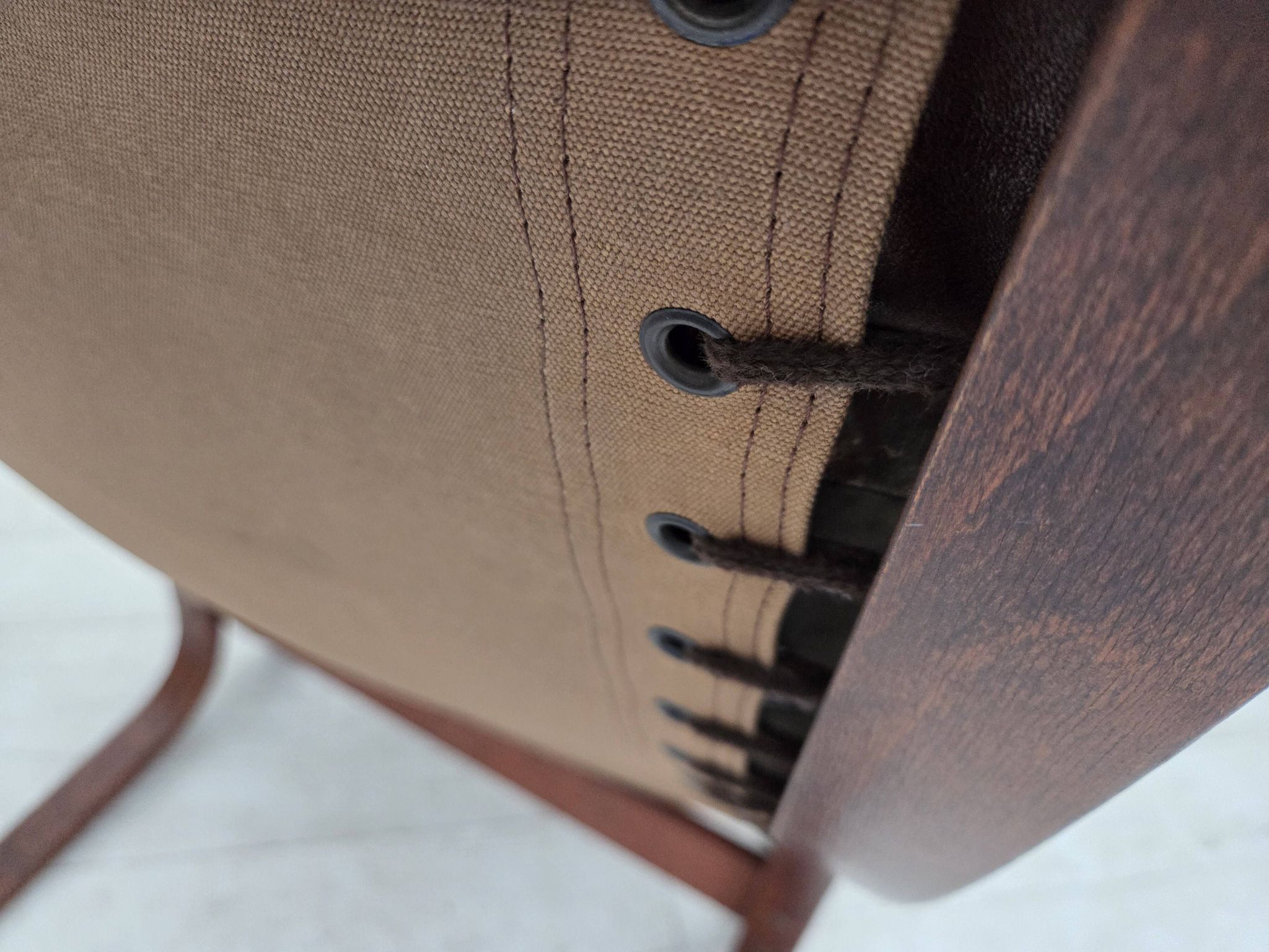 1970s, Norwegian design by Ingmar Relling, model "Siesta", leather.