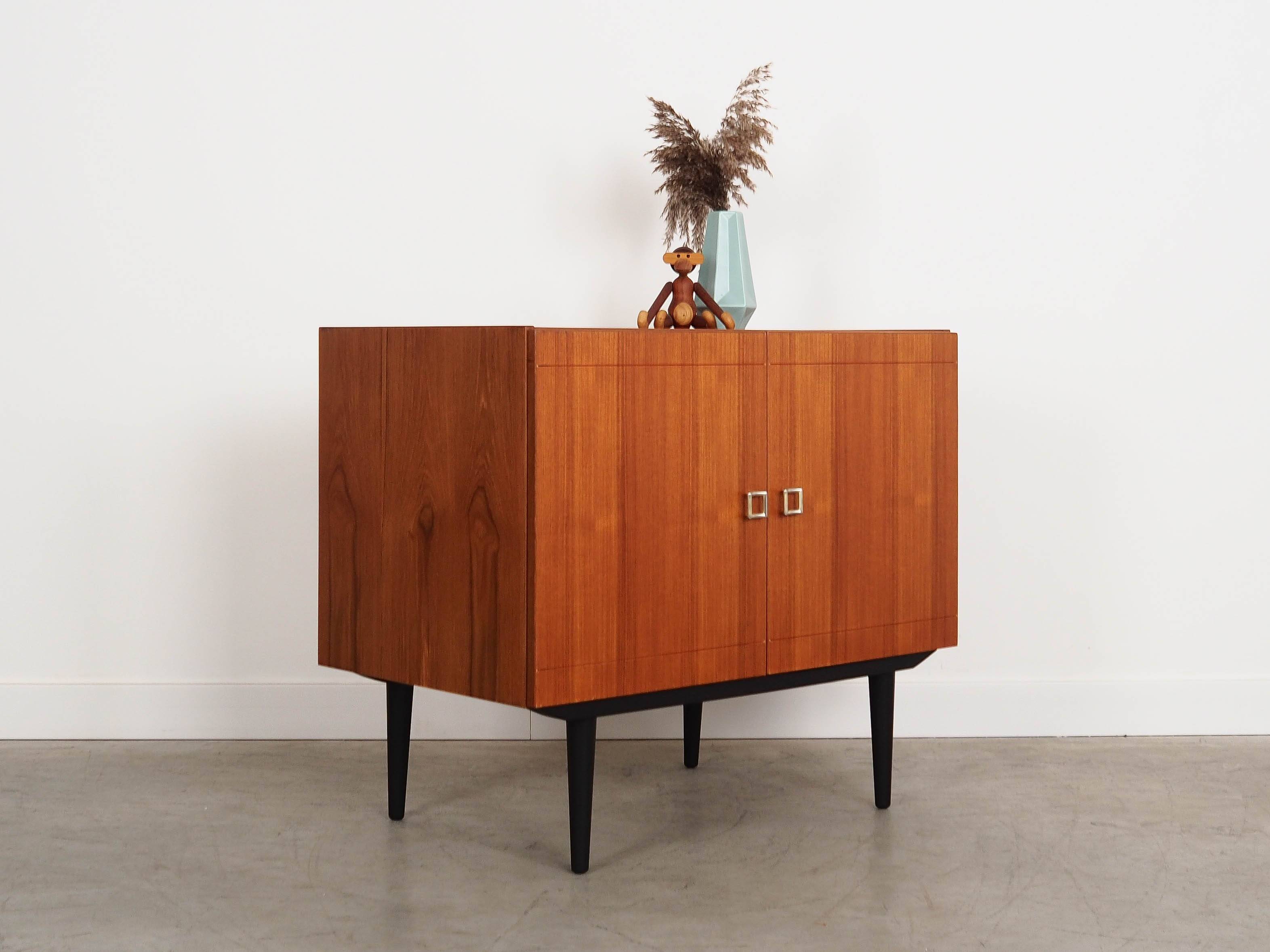 Teak cabinet, Danish design, 1970s, production: Denmark