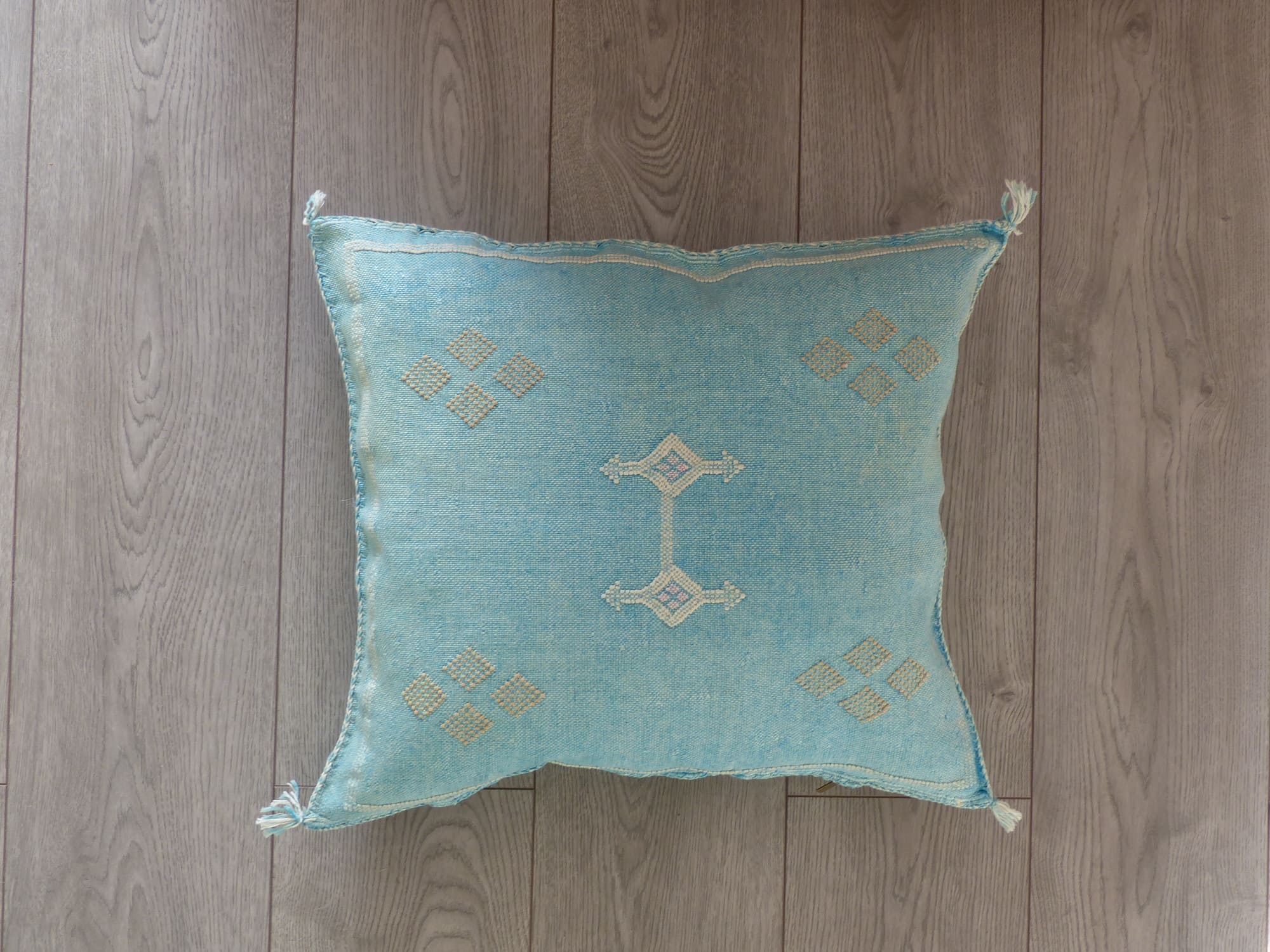 Cactus Silk Turquoise Sabra Cushion 45x50 cm