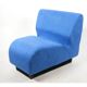 Chauffeuse modulaire bleue Édition Herman Miller