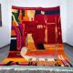 Tapis marocain orange