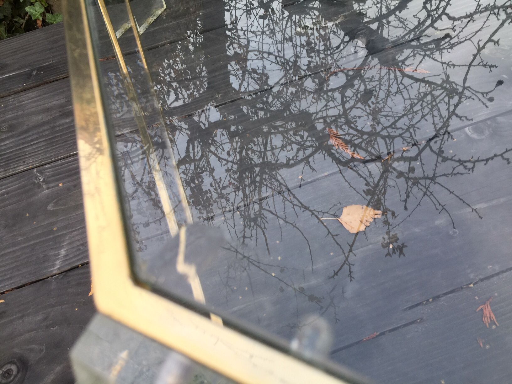 1970 lucite coffee table