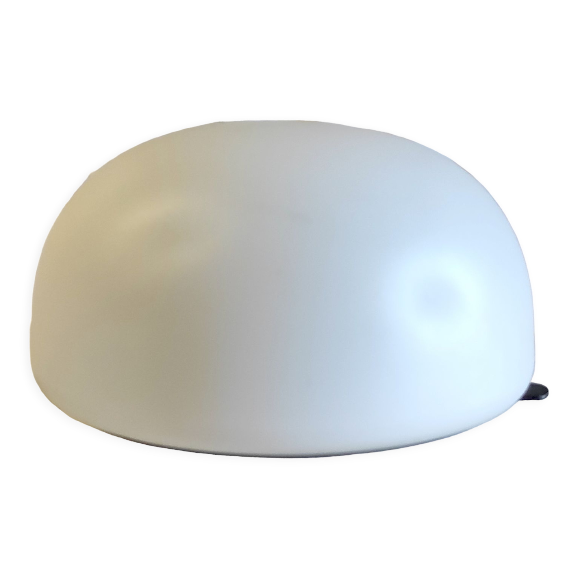 White opaline ceiling lamp wall lamp 50s 60s