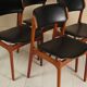 Model 49 dining chairs by Erik Buck for OD Møbler, 1960s