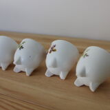 Set of 4 tripod cockroaches