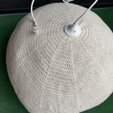 Very large white crochet hanging