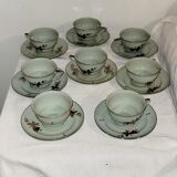 8-cup service porcelain from Czechoslovakia