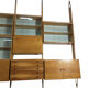 Unité murale modulaire vintage par Jitona, années 1960, ensemble de 6
