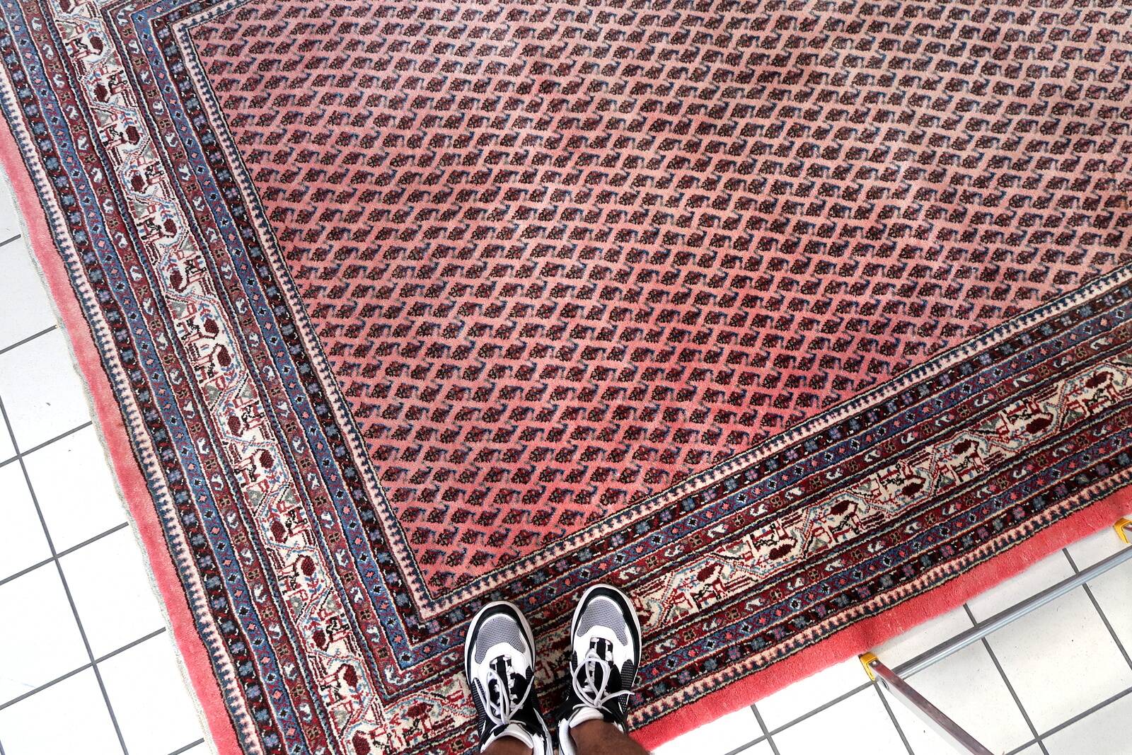 Tapis Seraband Vintage Fait Main en Laine – 194 x 274 cm