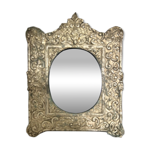 Miroir baroque en laiton