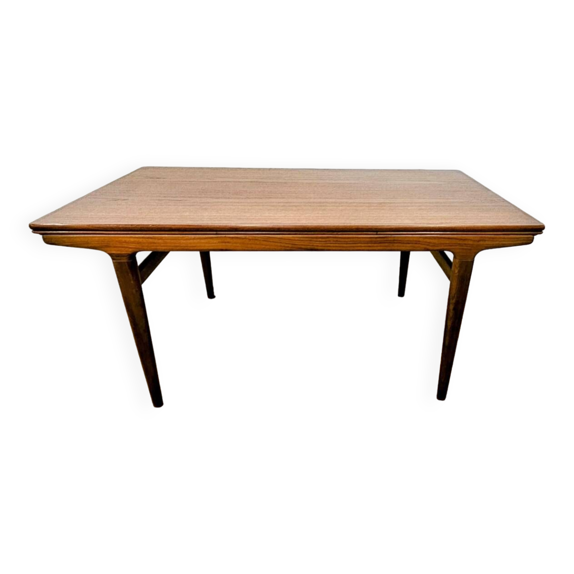 Danish teak table Scandinavian design by Johannes Andersen