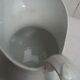 White earthenware pitcher Lunéville XIX