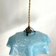 Clichy blue opaline pendant light