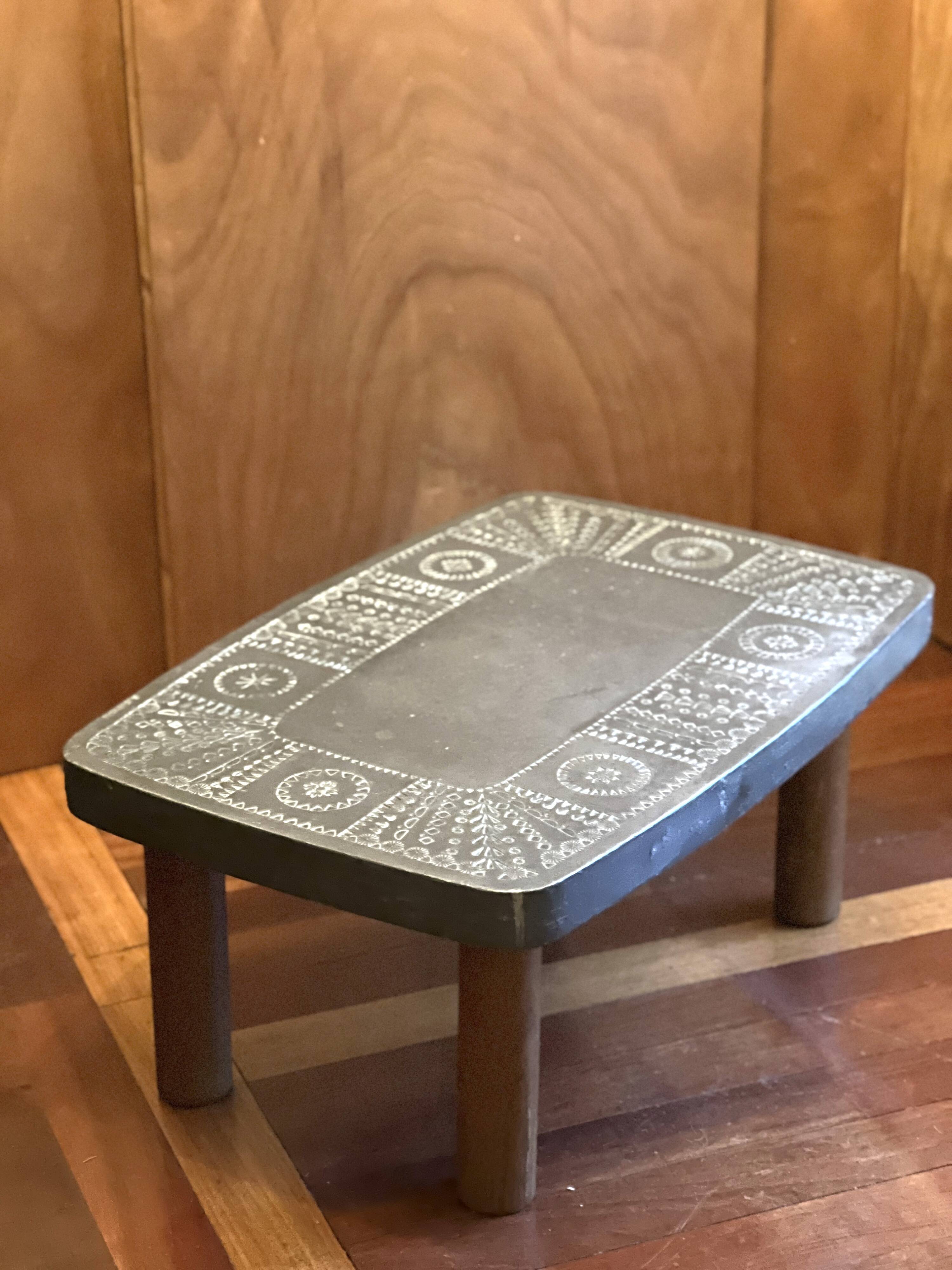 Roger Capron coffee table