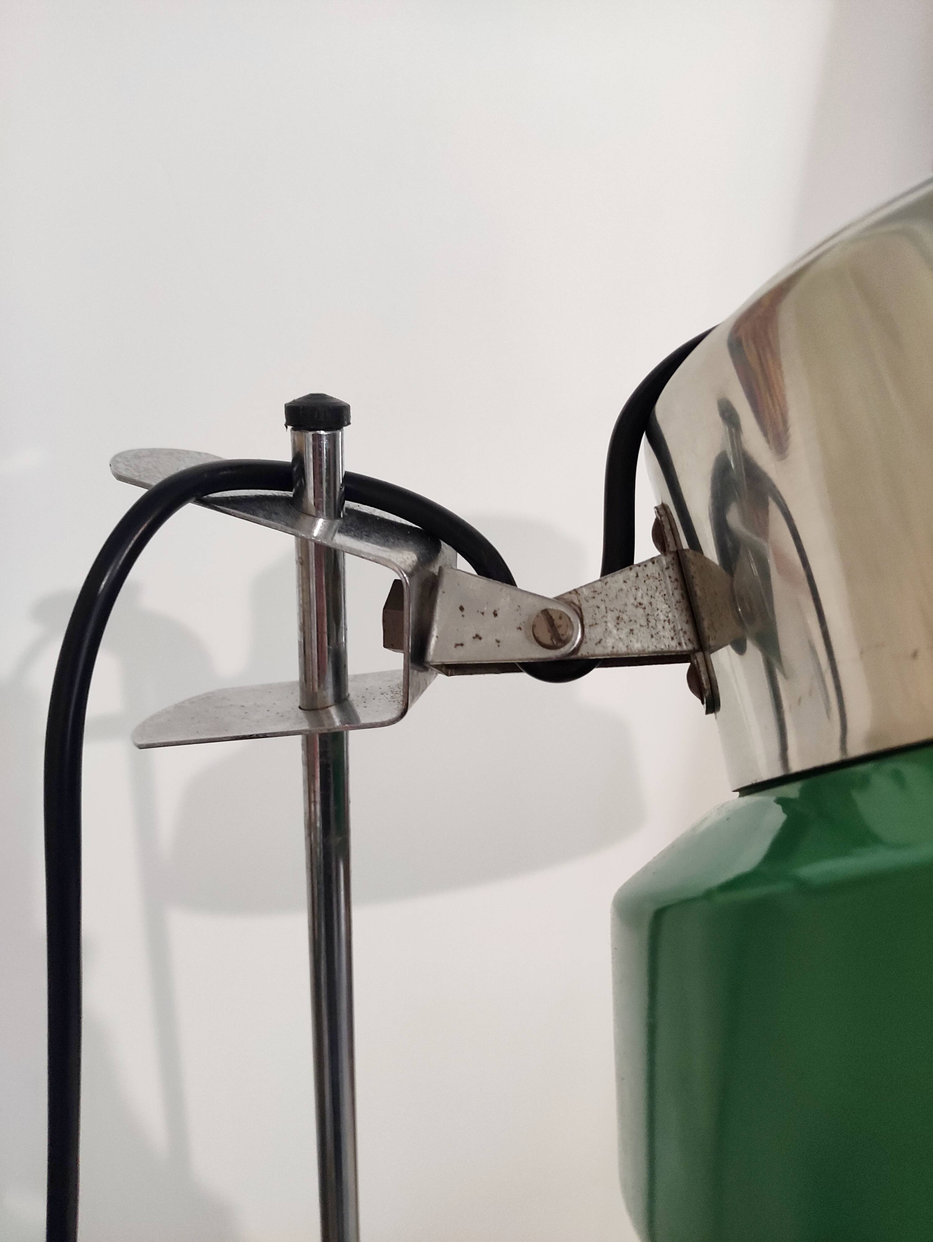 Industrial desk lamp