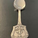 6 small silver/punch Gulden plated teaspoons