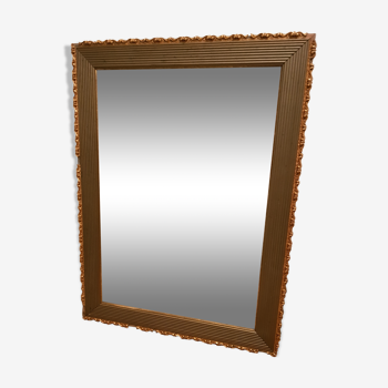 Miroir cadre bois 53x71cm