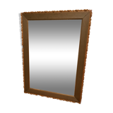 Miroir cadre bois 53x71cm