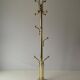 Free-standing coat rack in plexiglass with a marble base, 1960s, Germany.