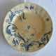 4 plates with dessert earth of iron Gien "Rinceaux"