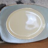 Faience dish from Salins - Orgeval model