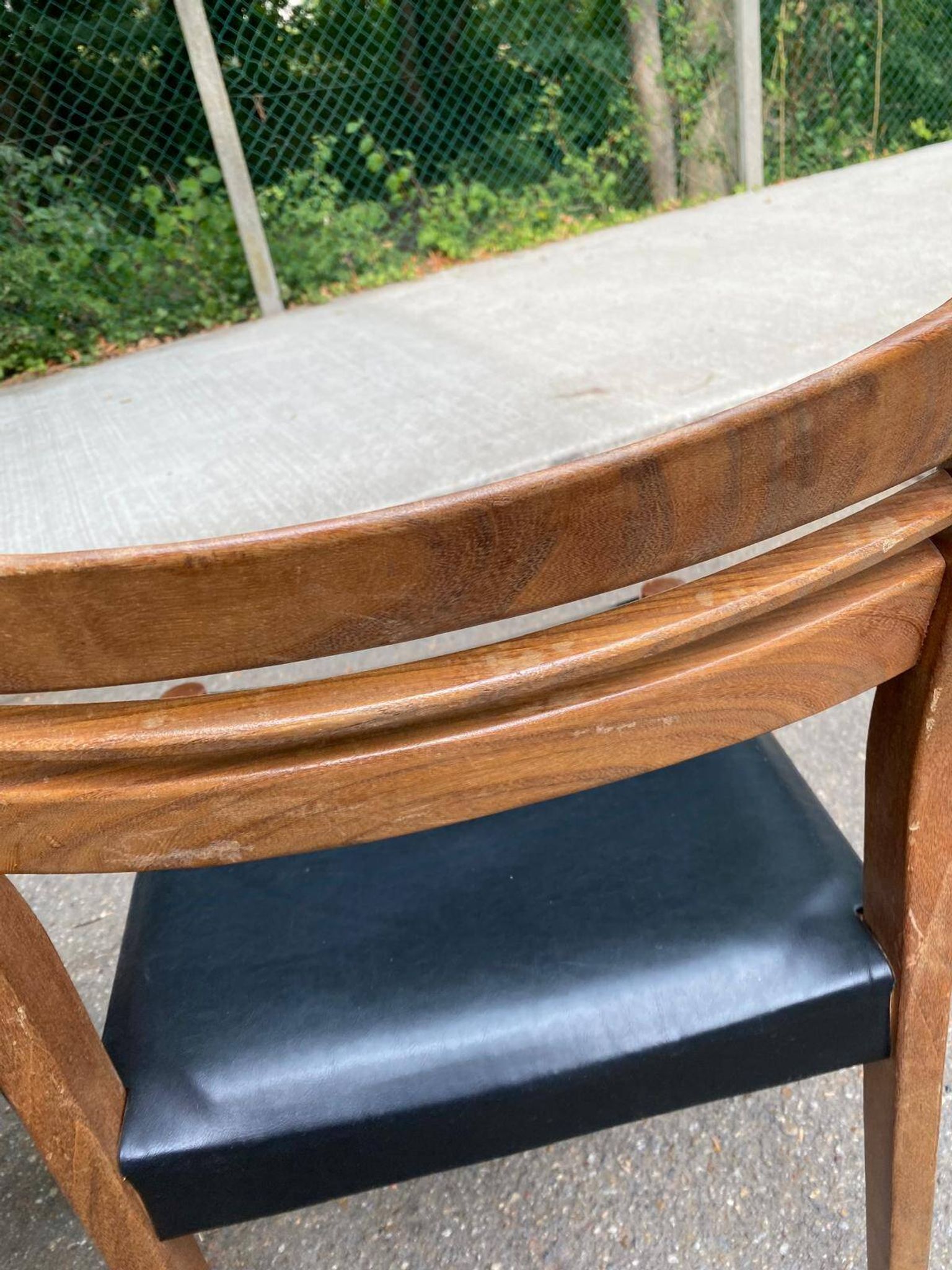 4 dining chairs in Vintage Mid-Century Scandinavian style from the 60s.