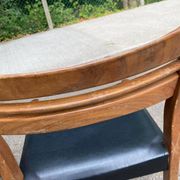 4 dining chairs in Vintage Mid-Century Scandinavian style from the 60s.