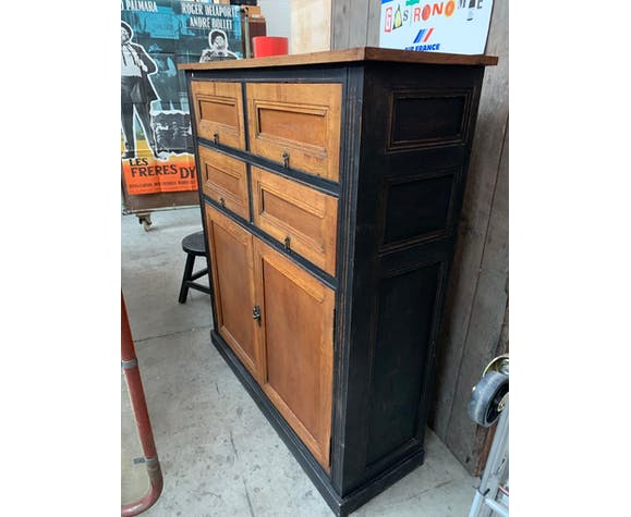 Old oak notary furniture
