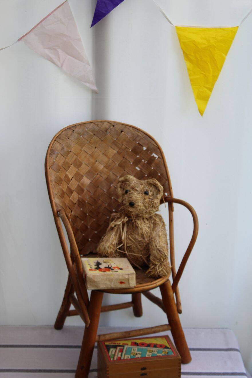 Chestnut children's chair