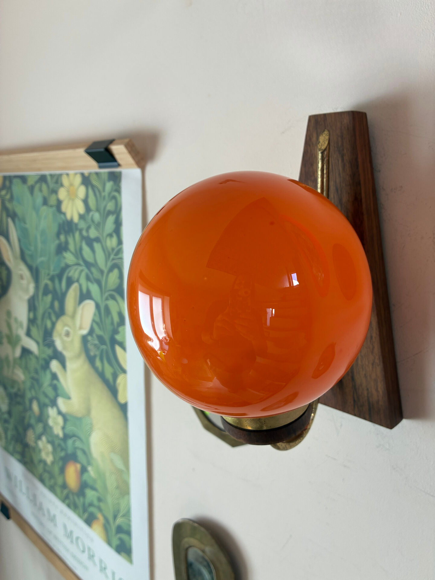 Vintage Scandinavian Wall Light