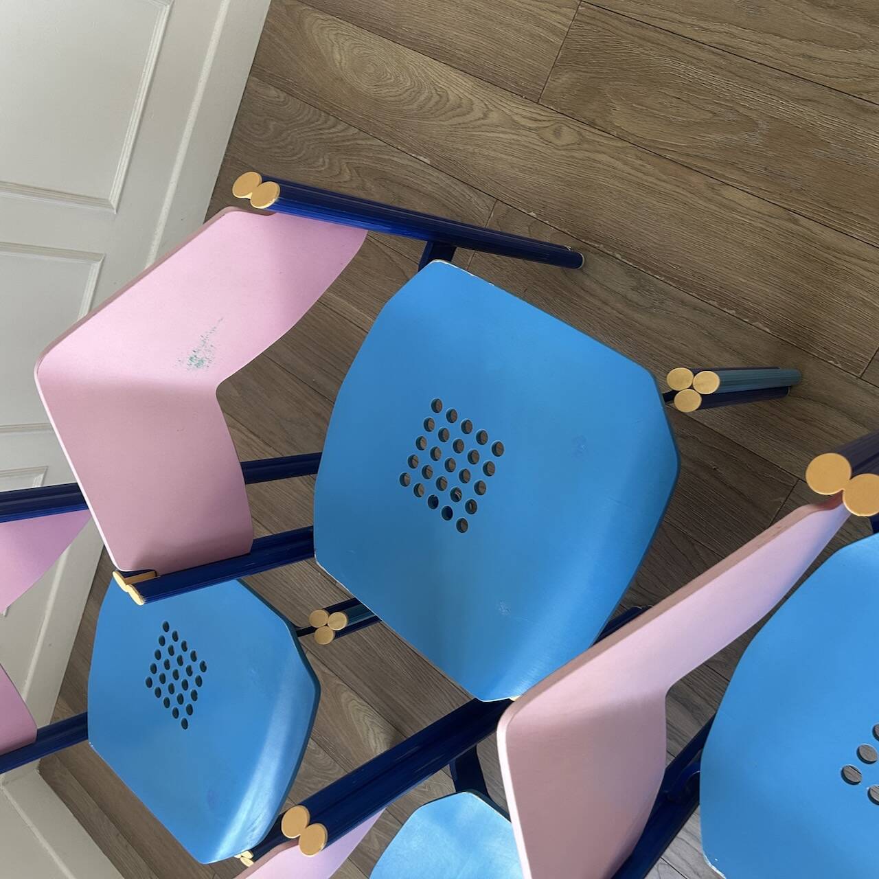 Set of 4 chairs from the 80s