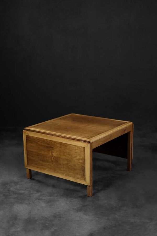 Table Basse Vintage Moderne à Abattant en Teck, Modèle 5362, Danemark par Børge Mogensen pour Fredericia, 1960s