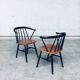 Set of Mid-Century Modern Fanett Armchairs, Denmark, 1950s