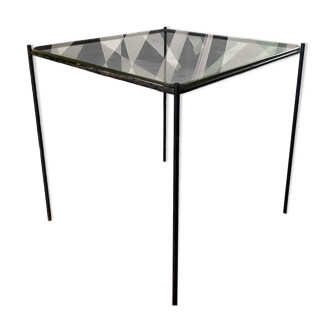 Table appoint en verre