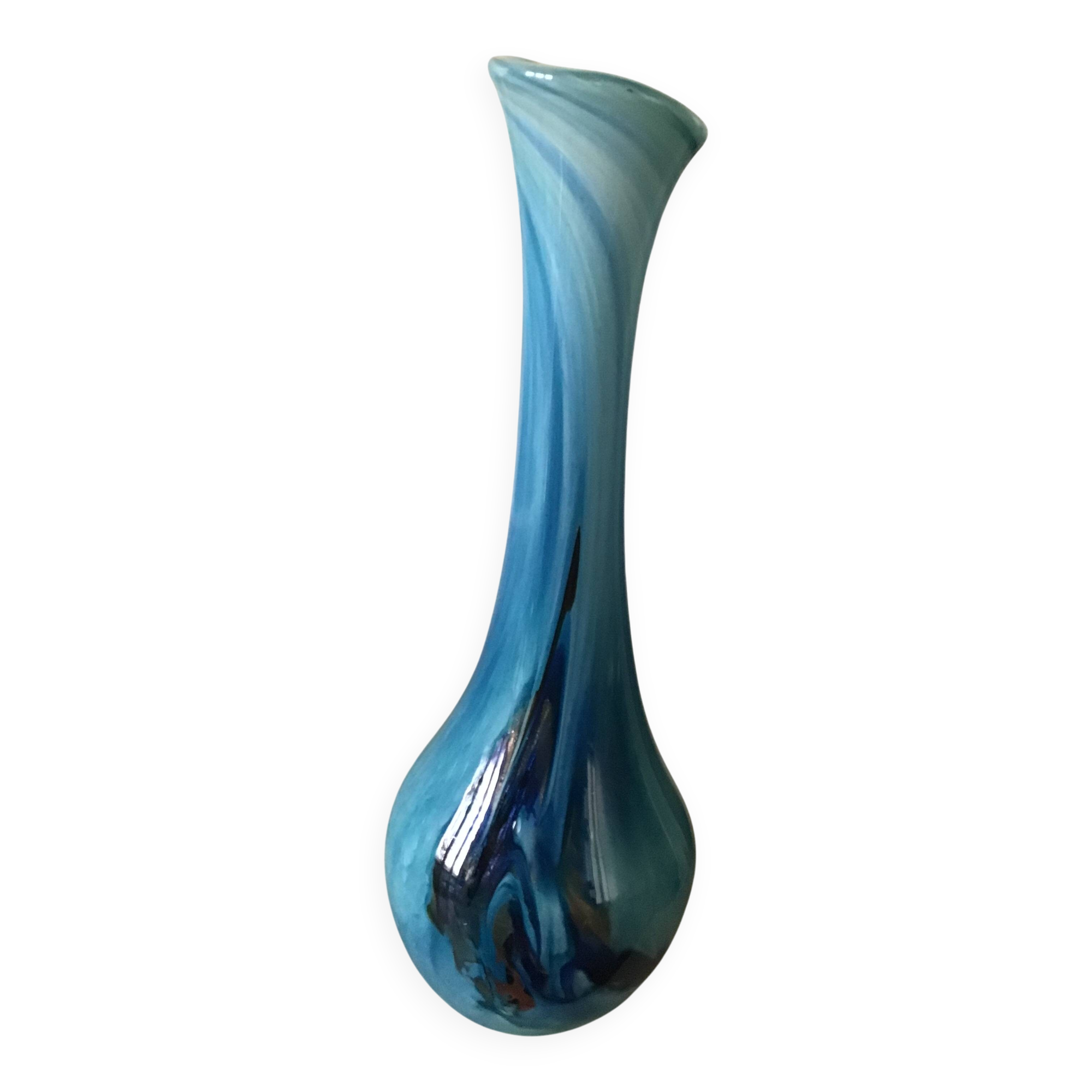 Murano blown glass vase