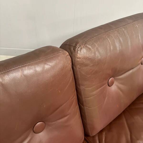 Vintage Asko Bonanza 2 seat sofa, Finland 1960s