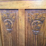 Asymmetrical chest of drawers