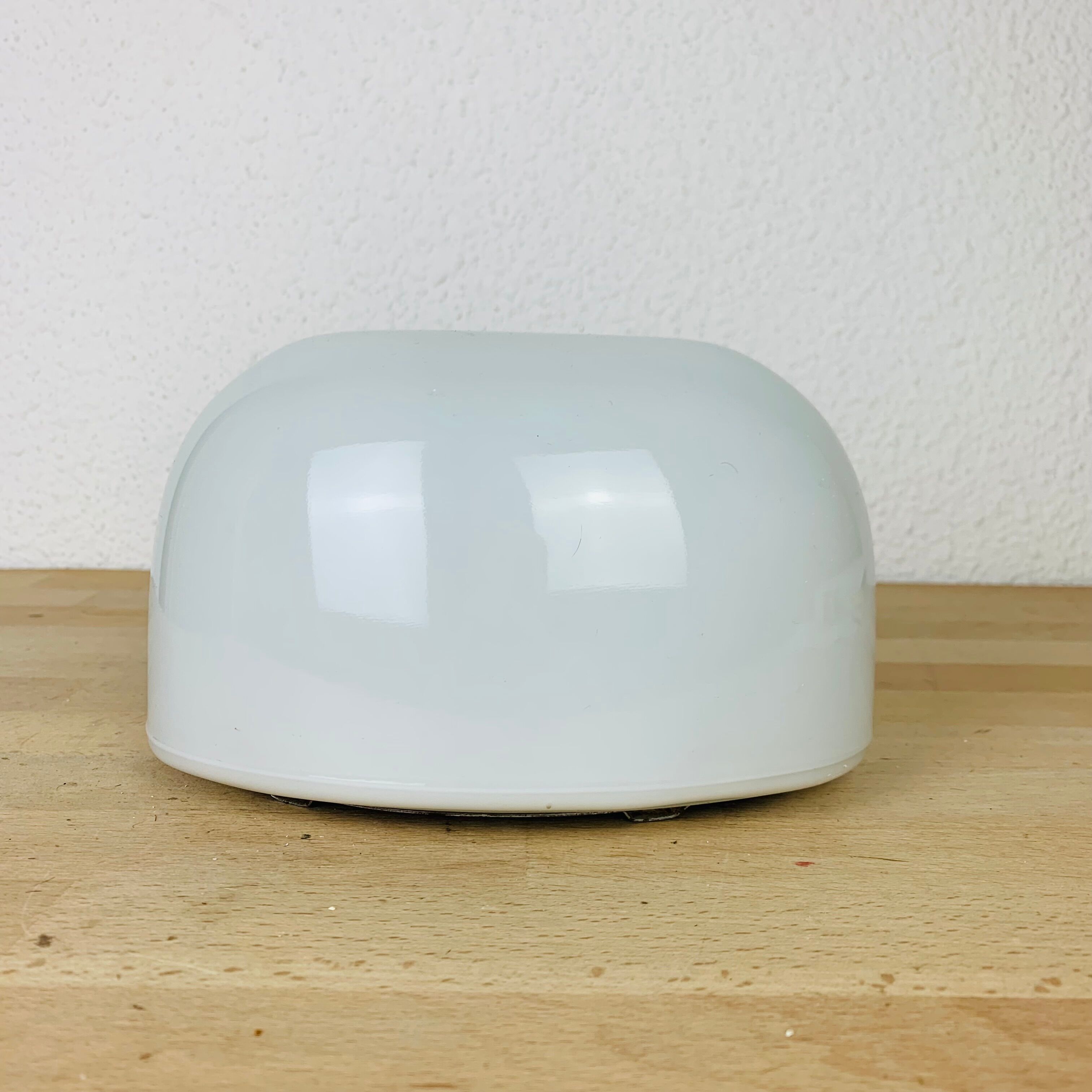 Vintage opaline globe wall lamp