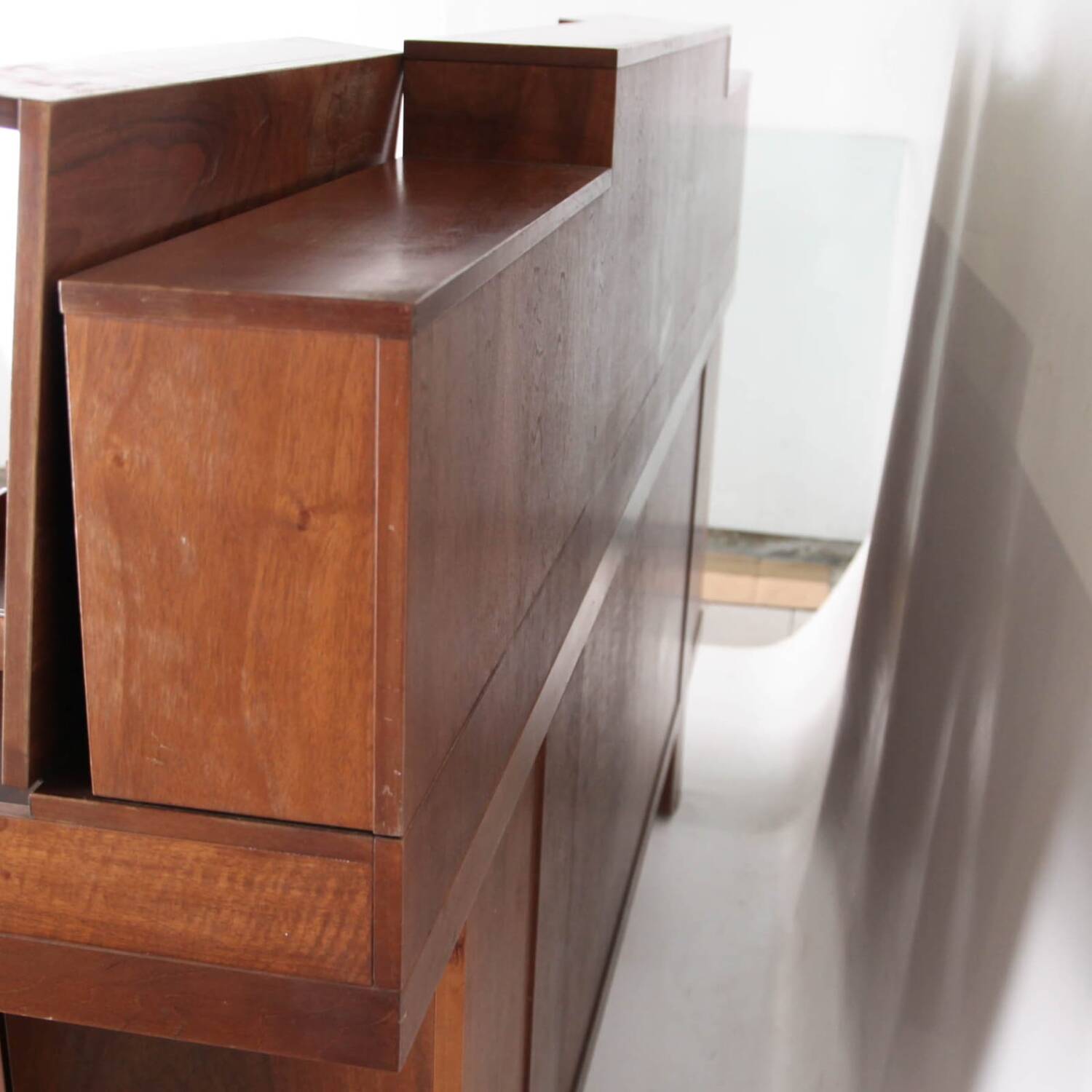 Walnut buffet published by Bernini