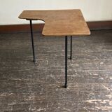 Bedside chair sofa end plywood folk art 1960