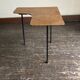 Bedside chair sofa end plywood folk art 1960