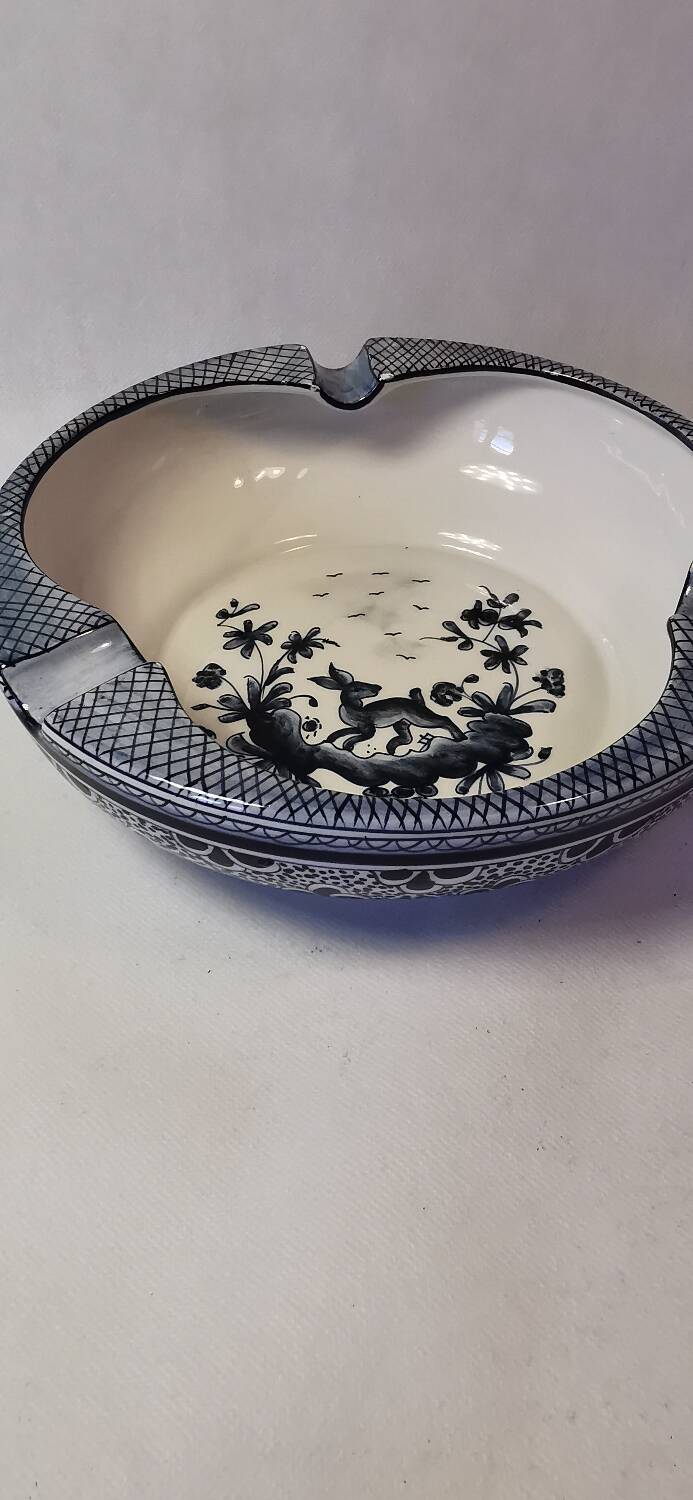 Large sant' anna pottery cigar ashtray portugal