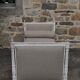 Daybed - Louis XVI style bench, reupholstered in linen
