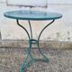 Green garden table