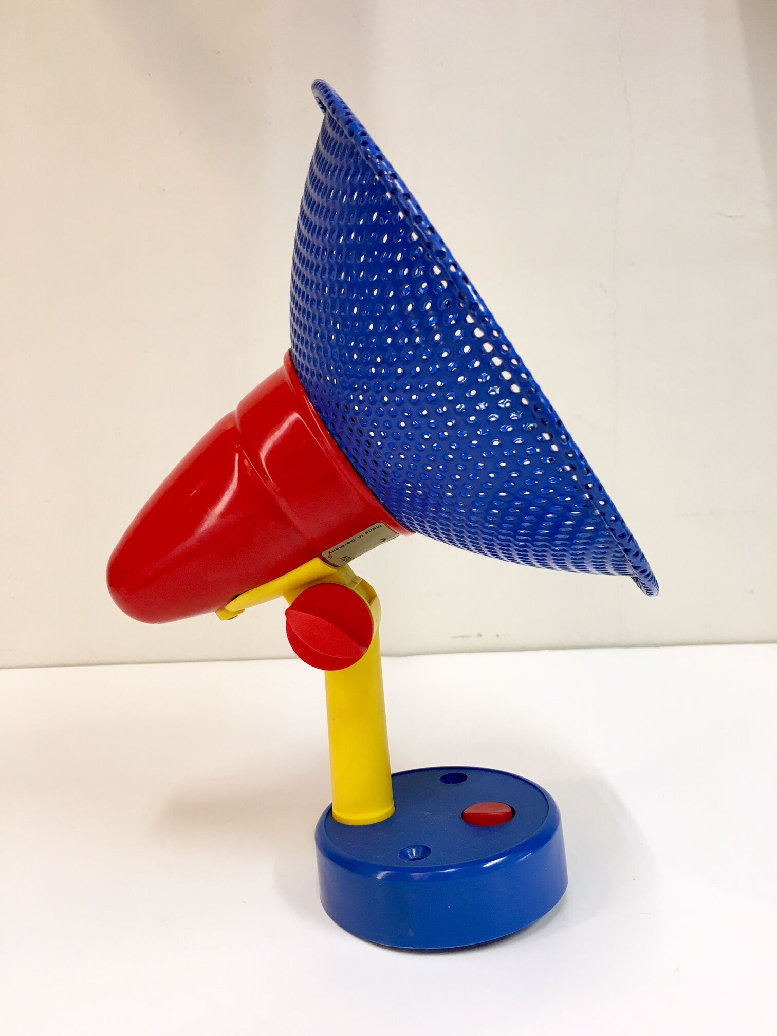 Colored adjustable wall lamp 80s