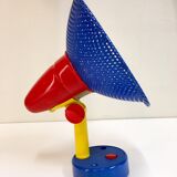 Colored adjustable wall lamp 80s