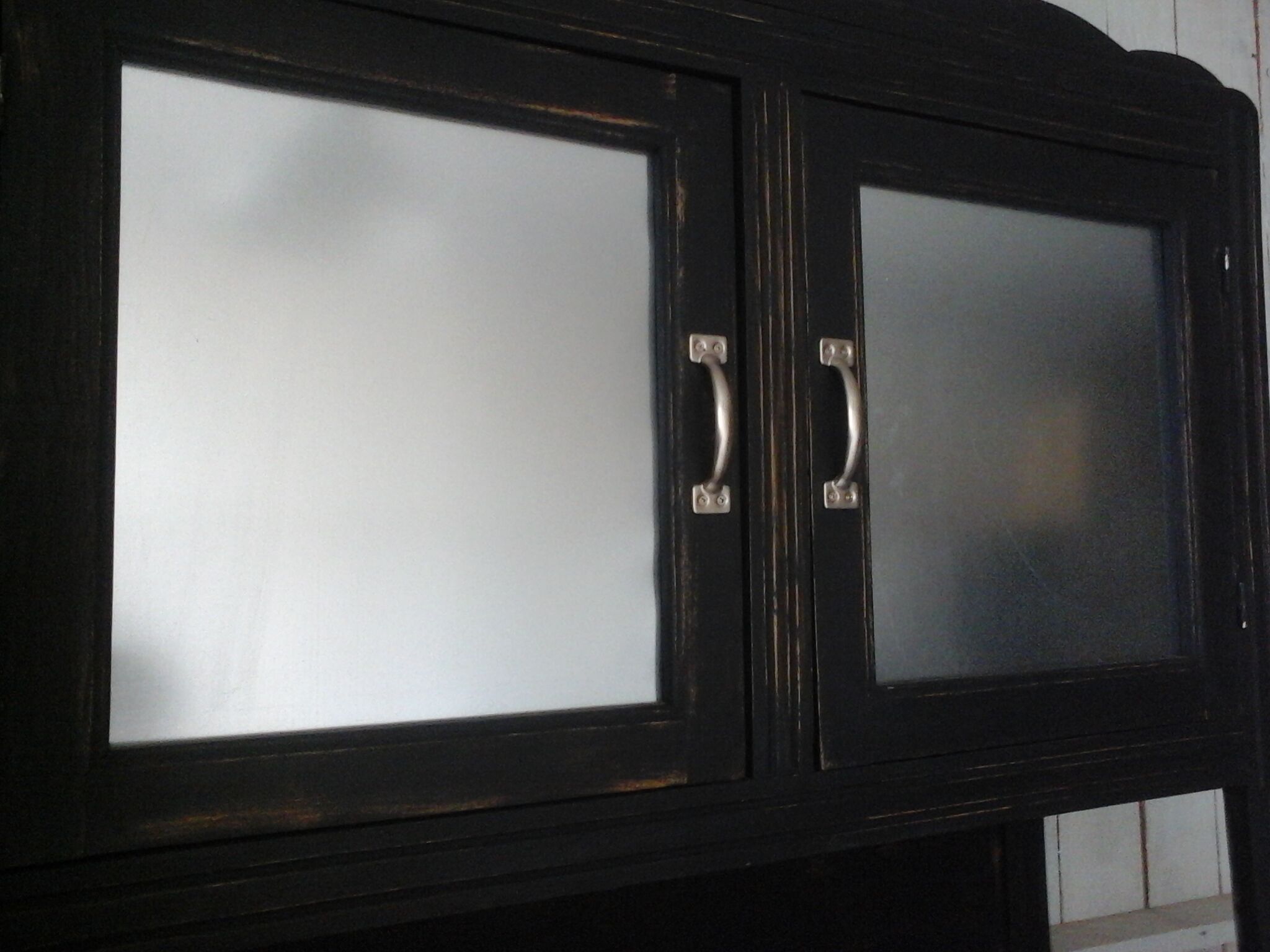 Seasy oak solid black patina and zinc